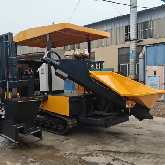 RWSP50C Rubber Crawler Concrete Slipform Paver
