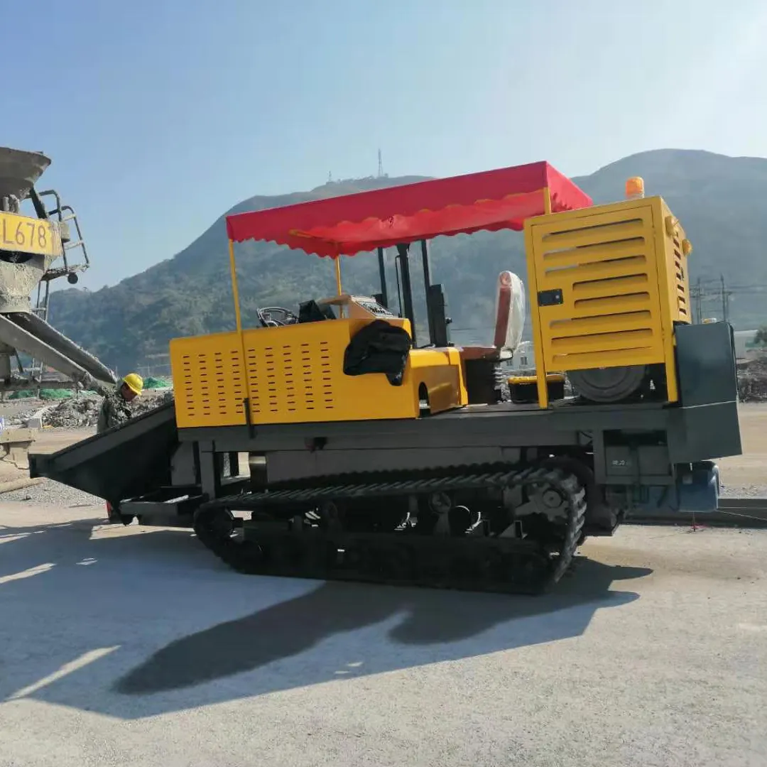 RWSP50C Rubber Crawler Concrete Slipform Paver