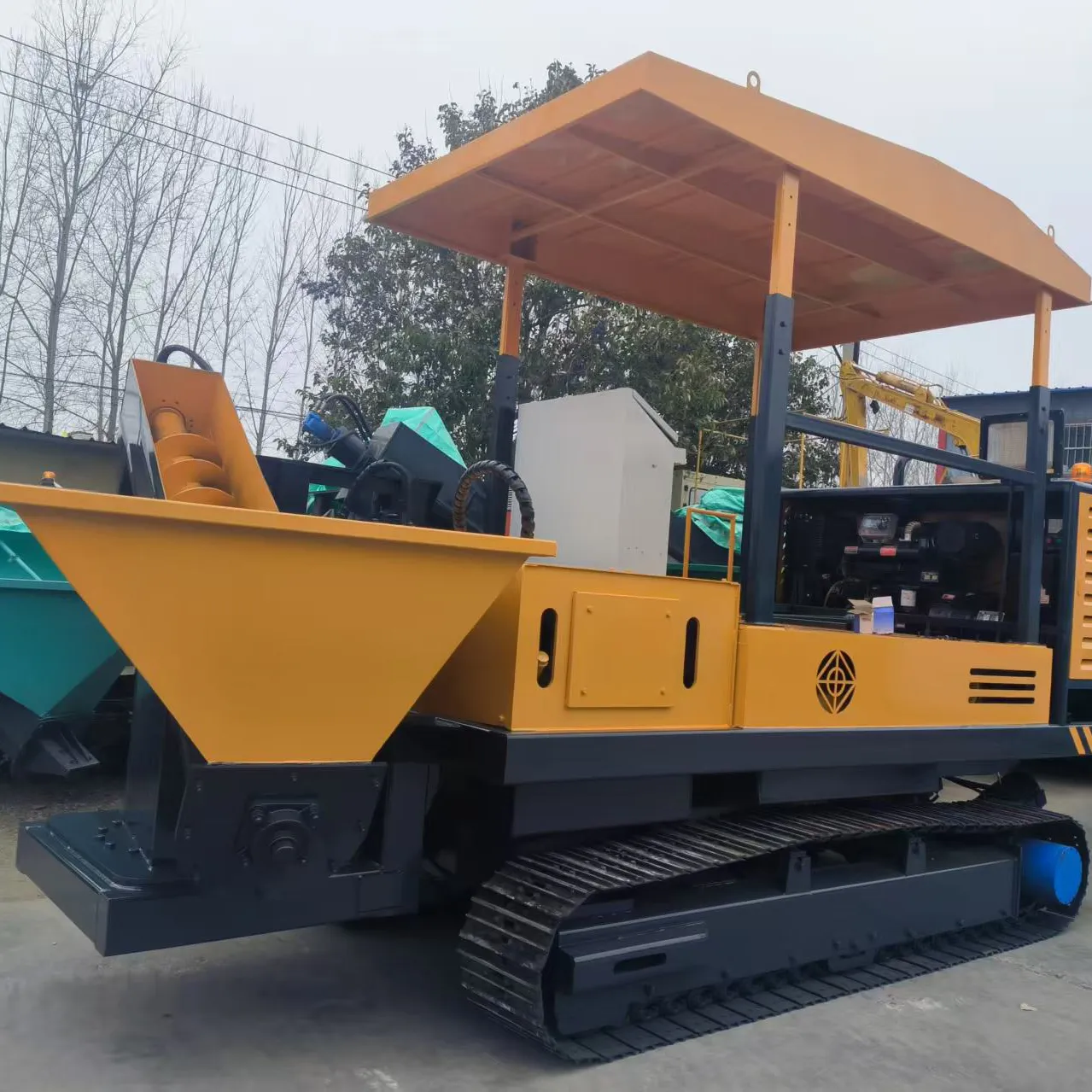 RWSP100G Steel Crawler Concrete Slipform Paver