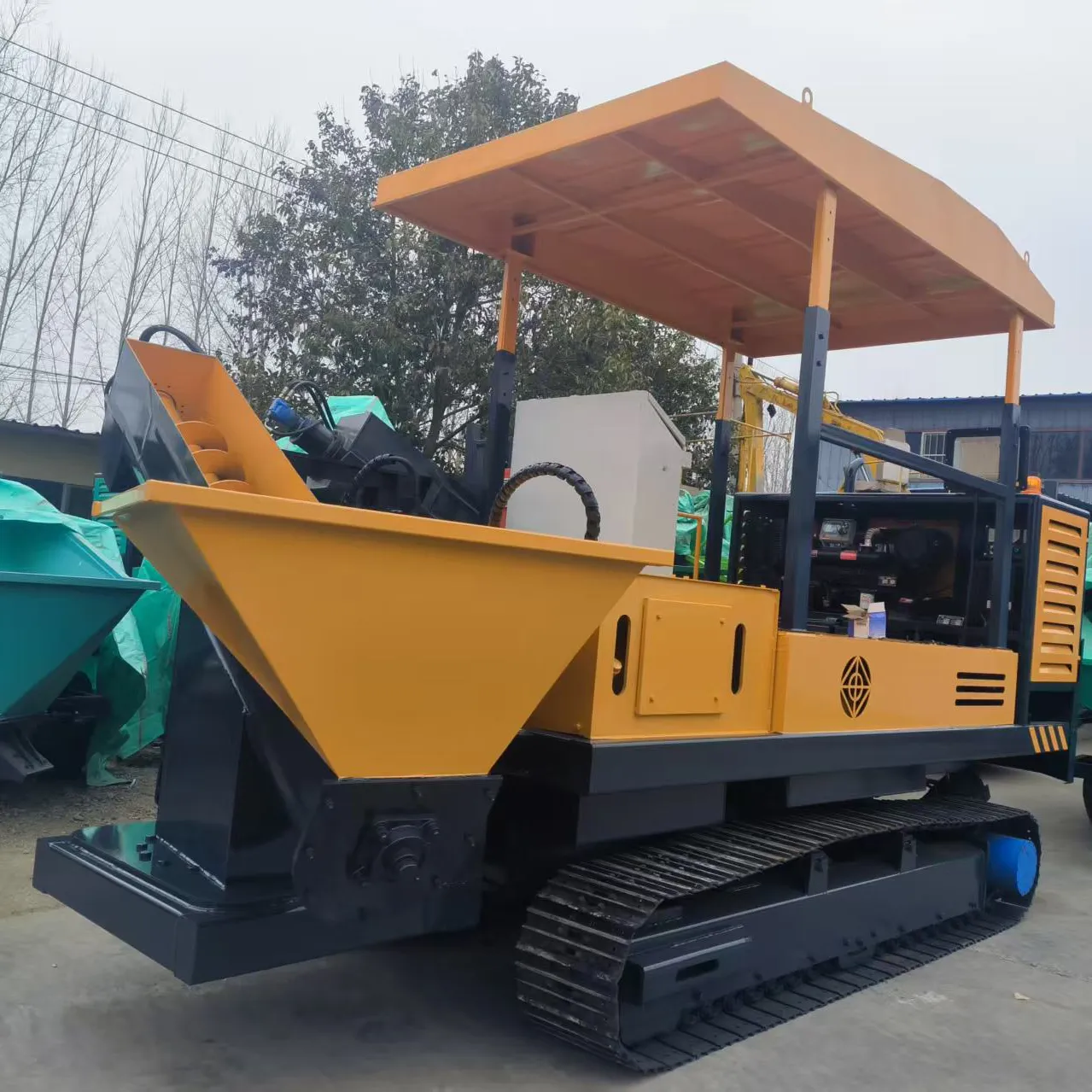 RWSP100G Steel Crawler Concrete Slipform Paver