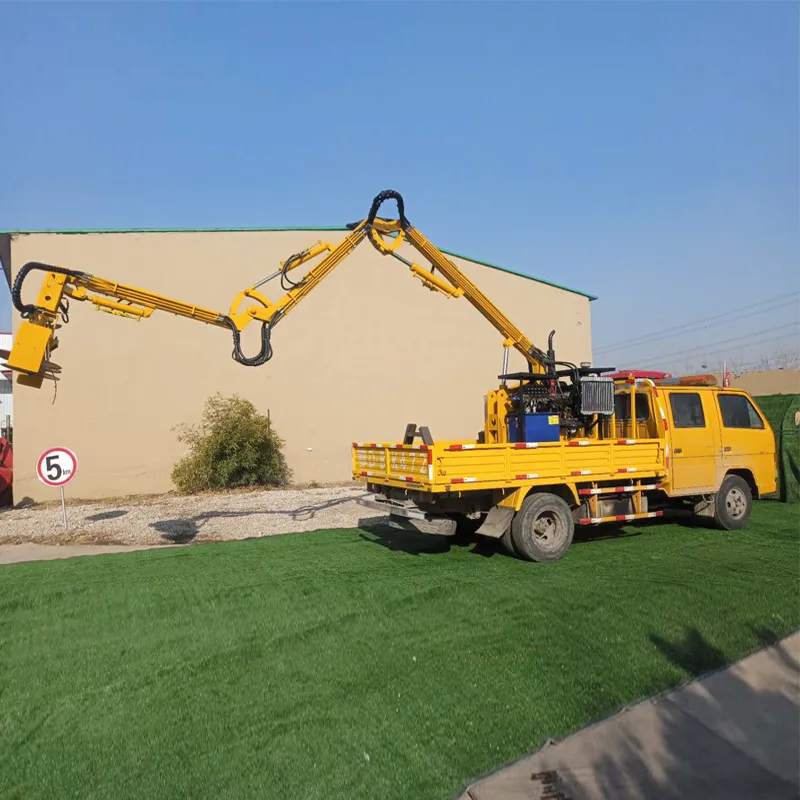 6m Folding Arm Hedge Trimming Machine