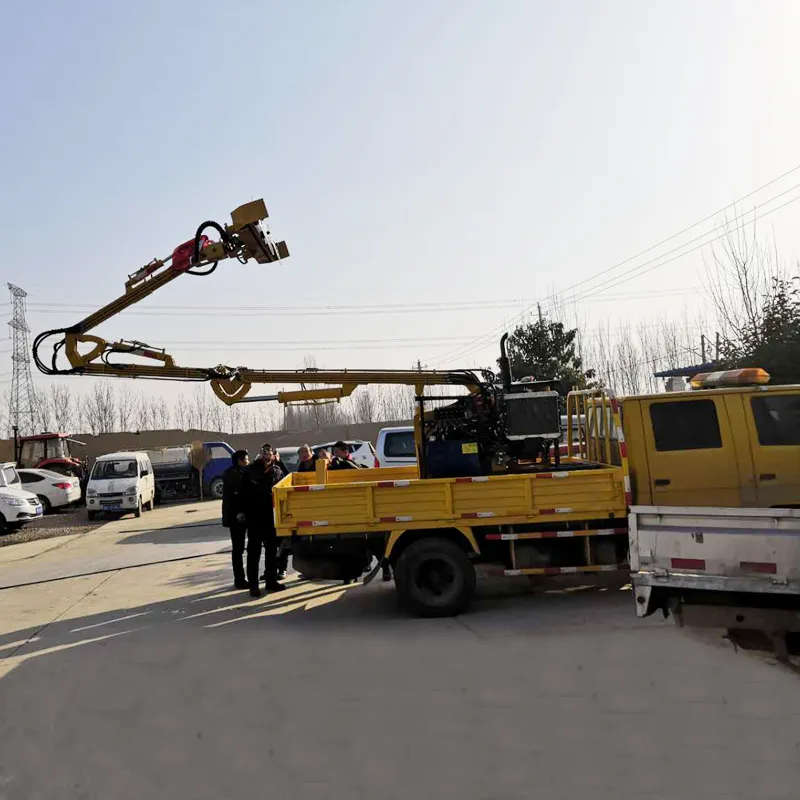 6m Folding Arm Hedge Trimming Machine