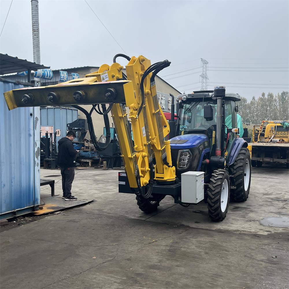6m Compact Folding Arm Hedge Trimming Machine